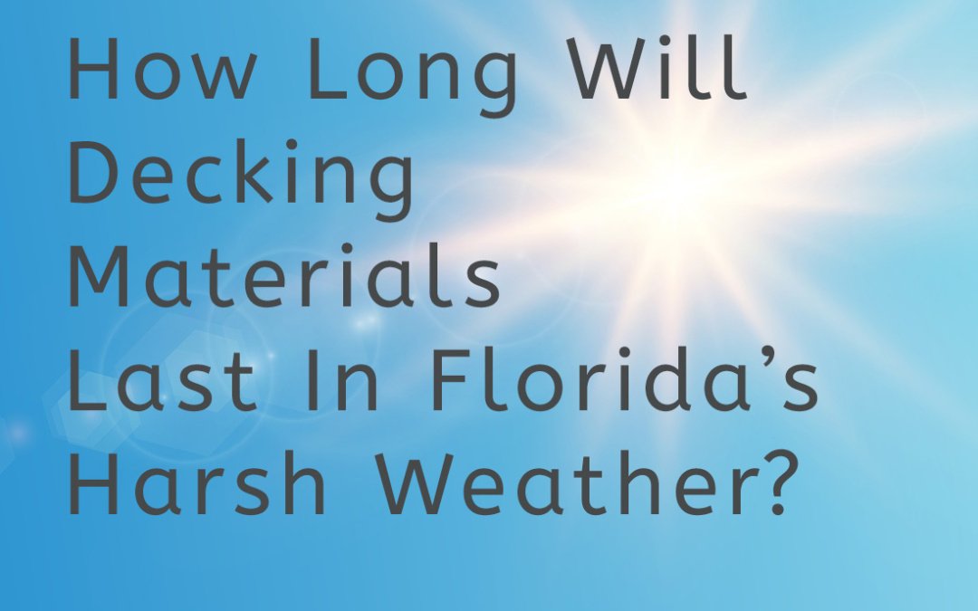 What Is the Life Expectancy of Different Boat Dock Decking Materials in Orlando and Central Florida?